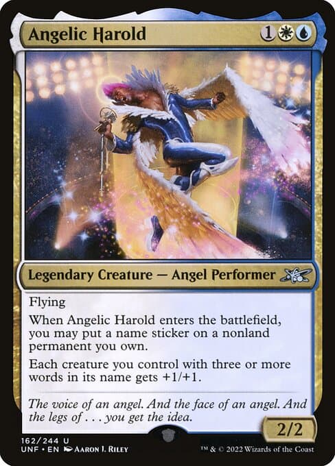 Angelic Harold 2022 Magic: The Gathering Unfinity