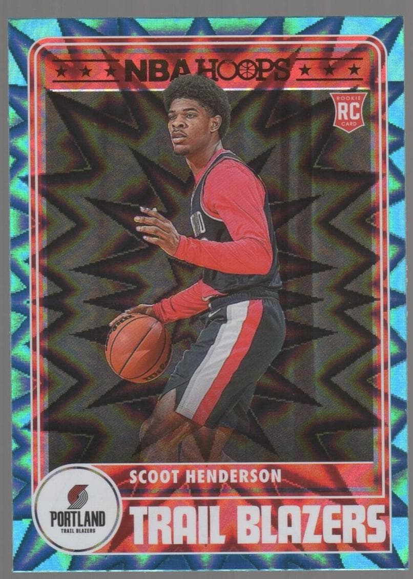 Scoot Henderson 2023 panini Hoops Premium Stock