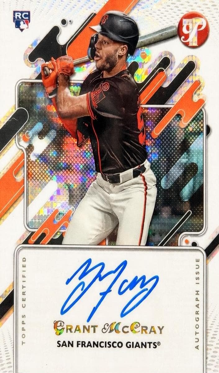 Grant McCray 2025 topps Topps Pristine