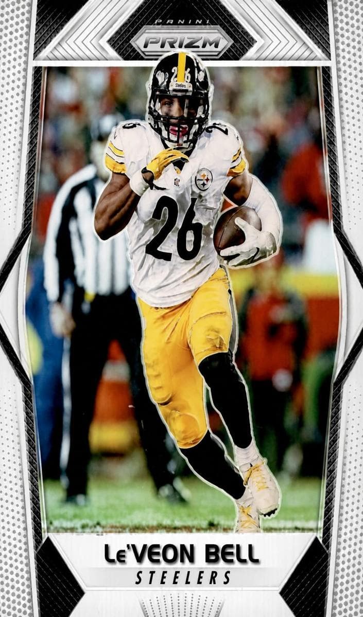 Le'Veon Bell 2017 panini Panini Plates & Patches