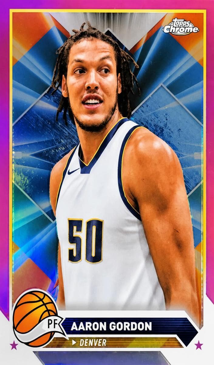 Aaron Gordon 2023 topps Topps Chrome