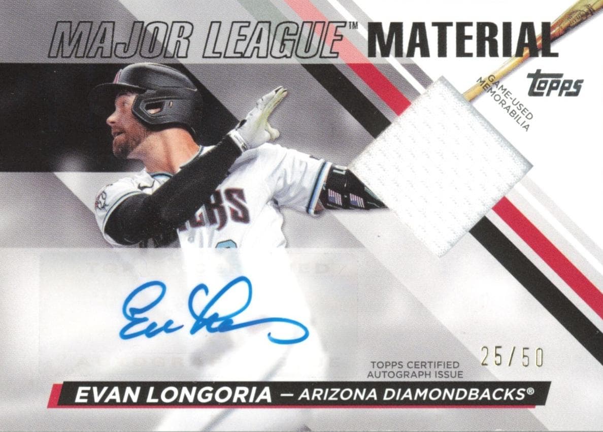 Evan Longoria 2024 topps Topps Update