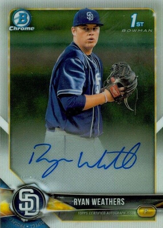 Ryan Weathers 2018 bowman