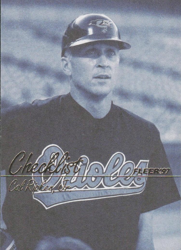 Cal Ripken, Jr. 1997 fleer Fleer