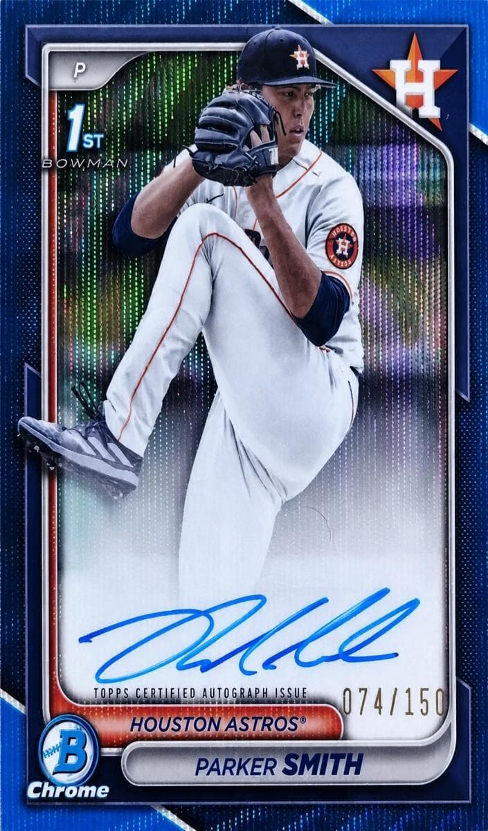 Parker Smith trading card
