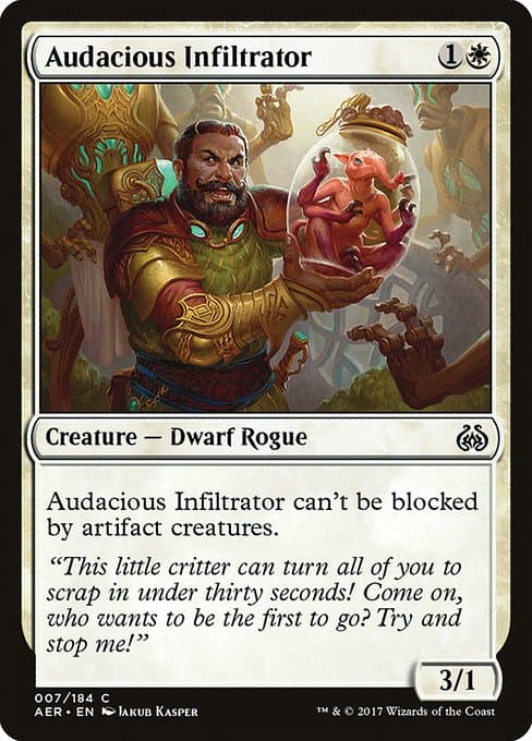 Audacious Infiltrator 2017 Magic: The Gathering