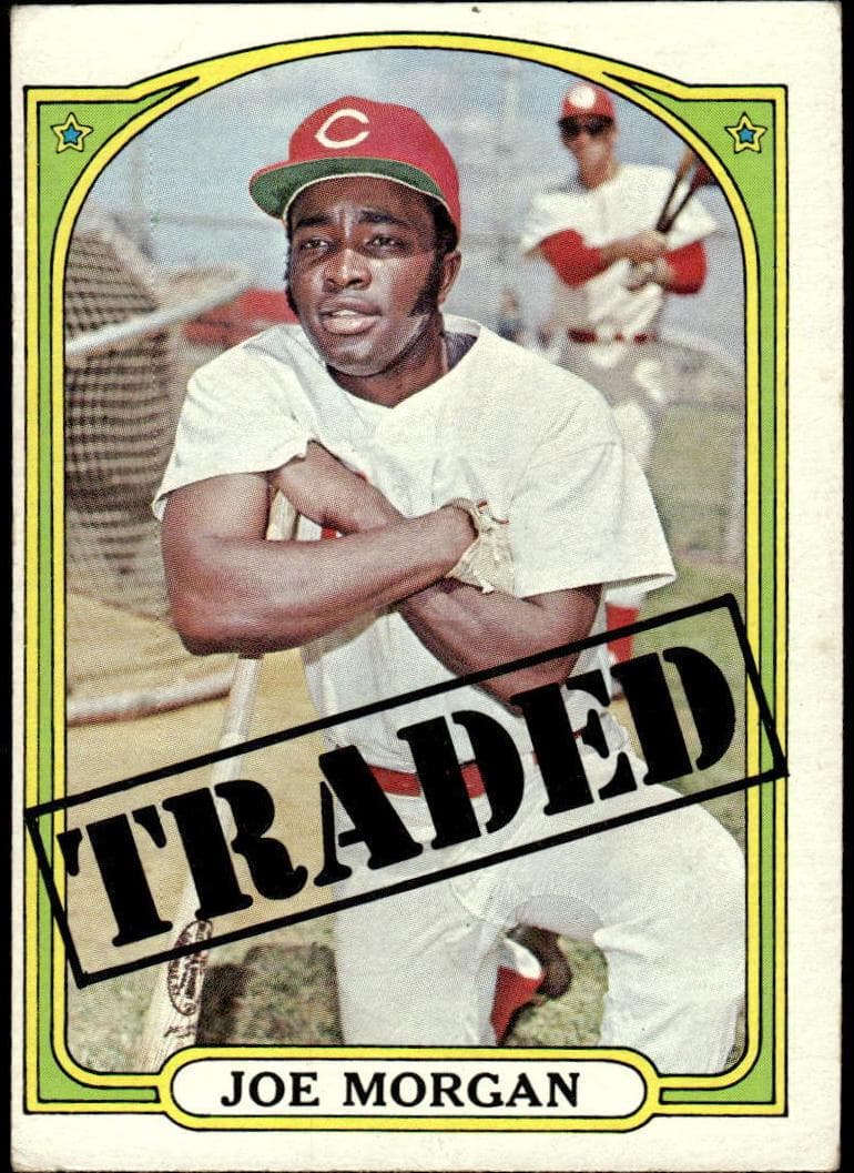 Joe Morgan 1972 topps Topps