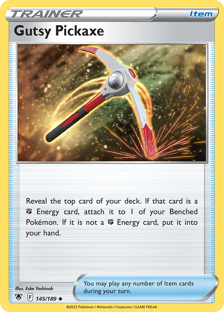 Gutsy Pickaxe 2024 Pokemon