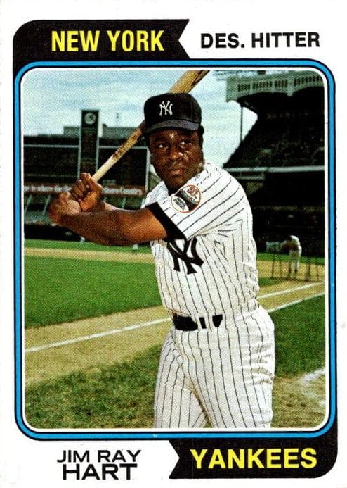 Jim Ray Hart 1974 topps Topps