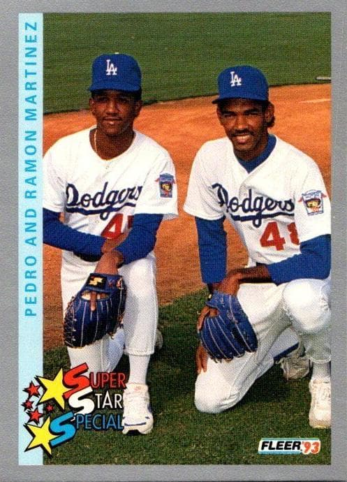 Brothers in Blue (Pedro Martinez / Ramon Martinez) 1993 fleer