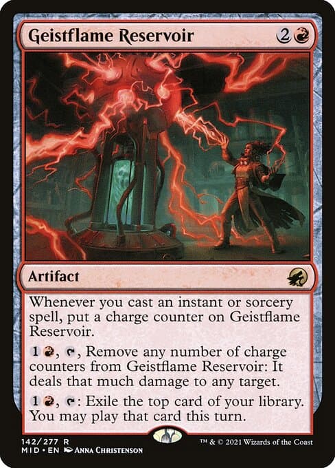 Geistflame Reservoir 2021 Magic: The Gathering Innistrad: Midnight Hunt