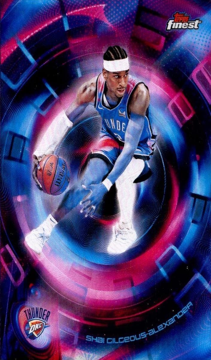 Shai Gilgeous-Alexander 2025 topps Topps Finest
