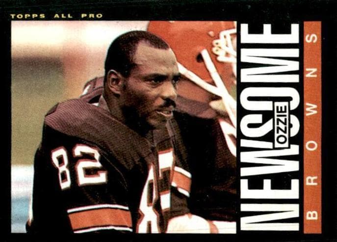 Ozzie Newsome 1985 topps