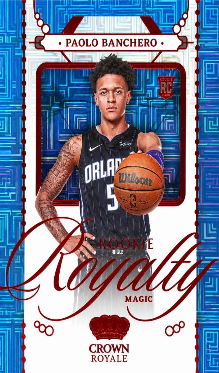 Paolo Banchero 2022 panini Panini Crown Royale