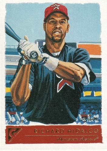 Richard Hidalgo 2001 topps Topps Gallery