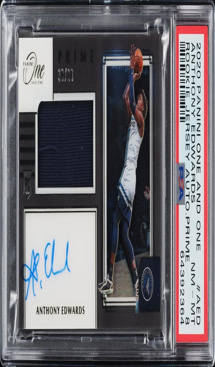 Anthony Edwards 2020 panini