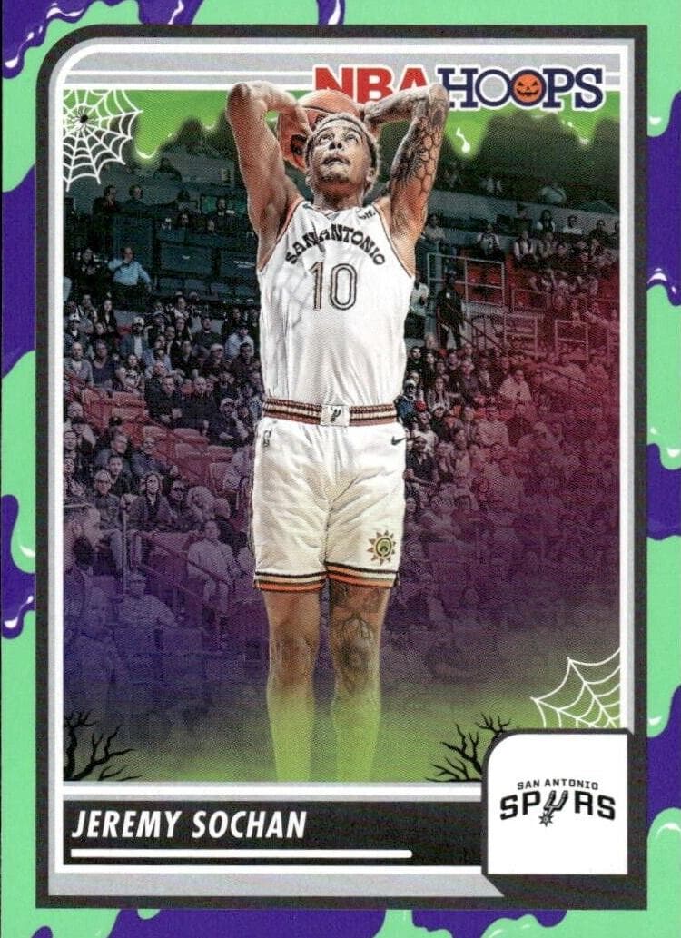 Jeremy Sochan 2023 panini Hoops Haunted Hoops