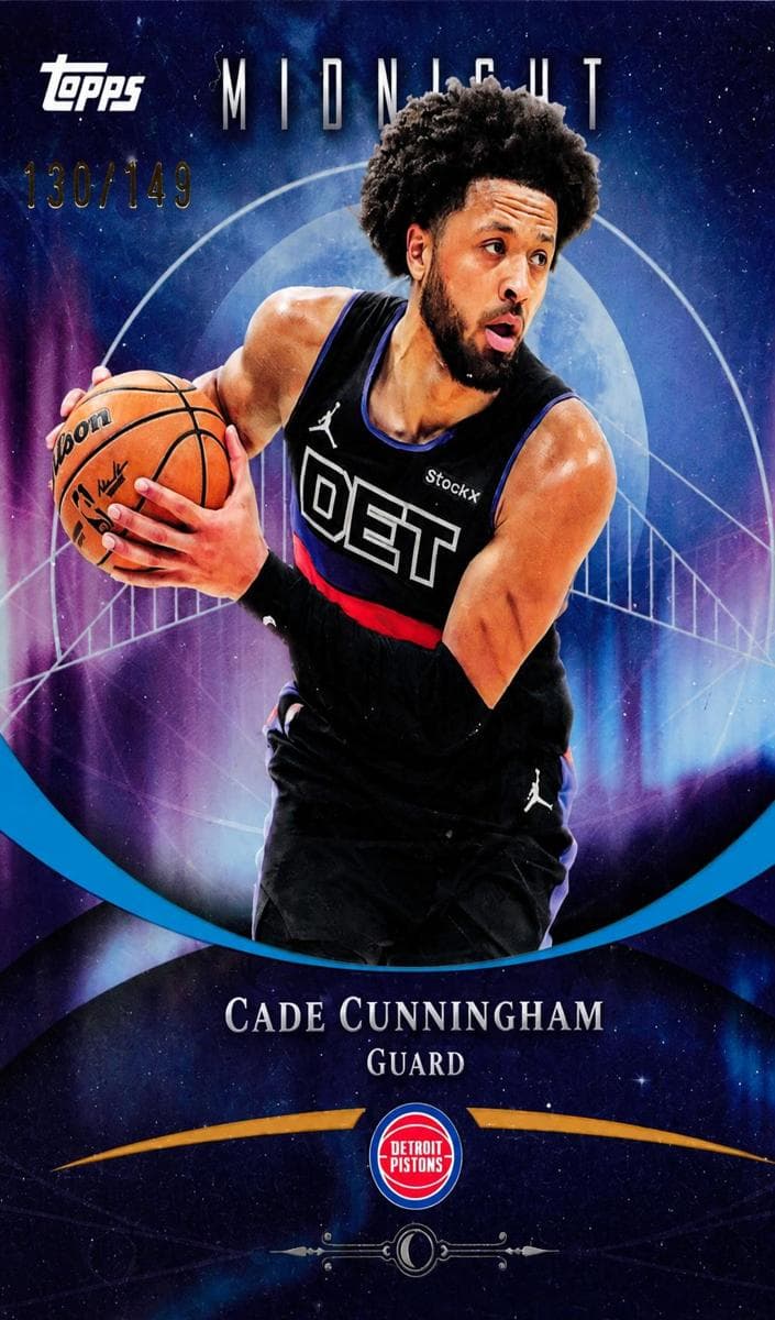 Cade Cunningham 2025 topps Topps Midnight