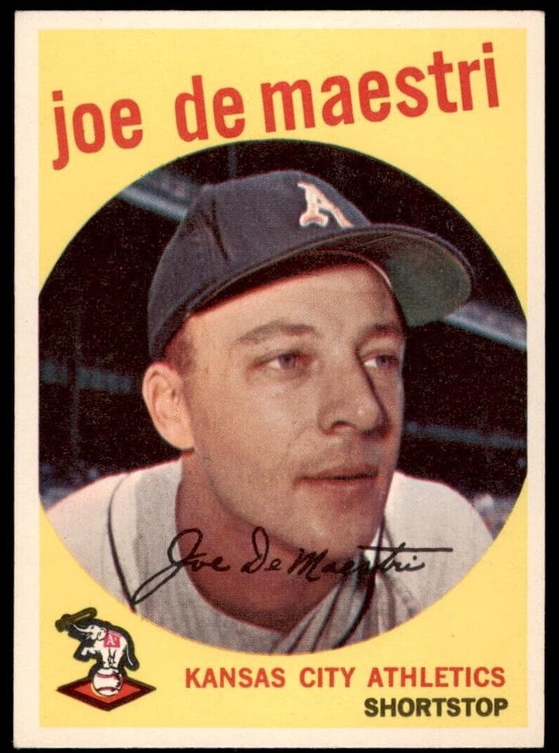 Joe DeMaestri 1959 topps Topps