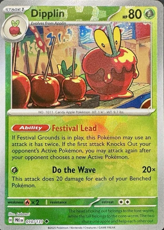 Dipplin trading card