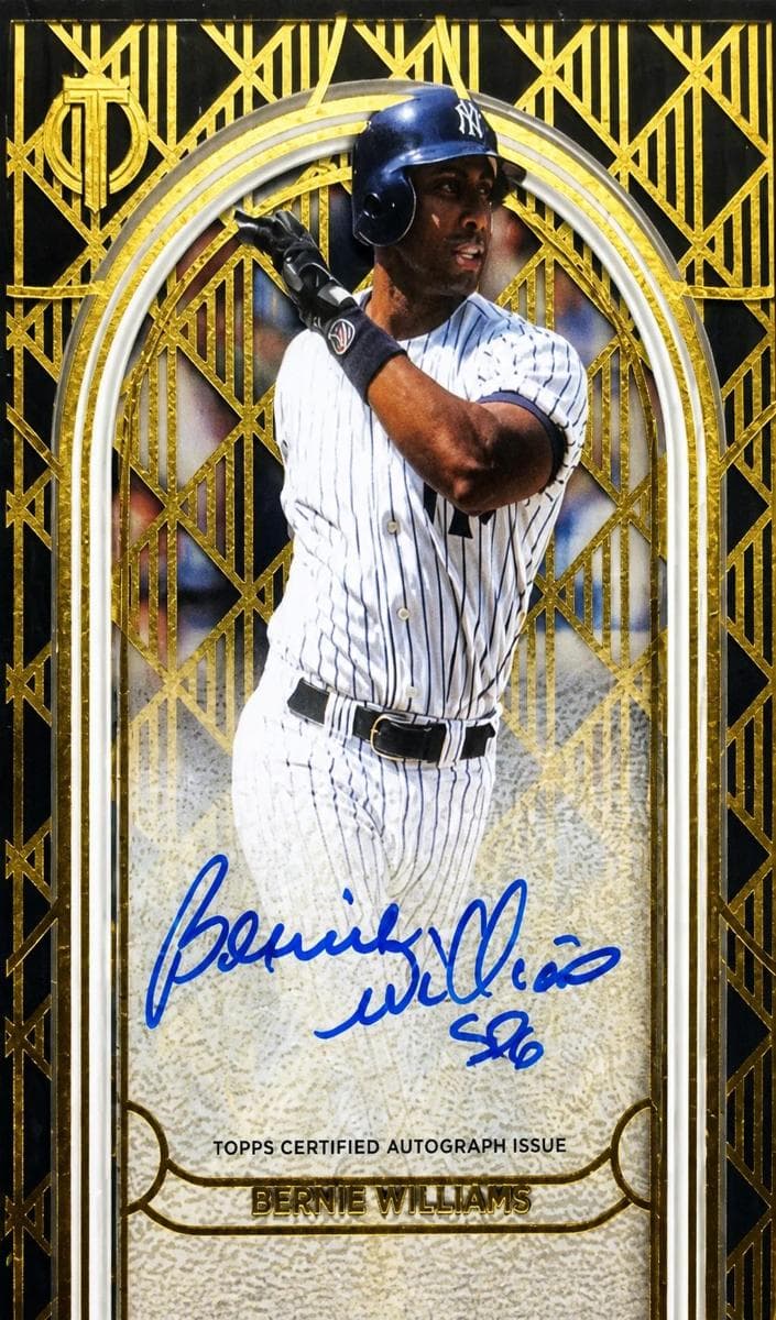 Bernie Williams 2024 topps Topps Tribute