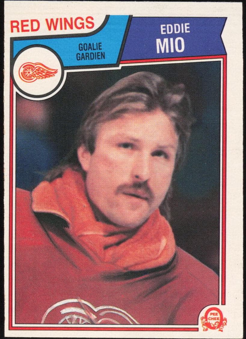 Eddie Mio trading card