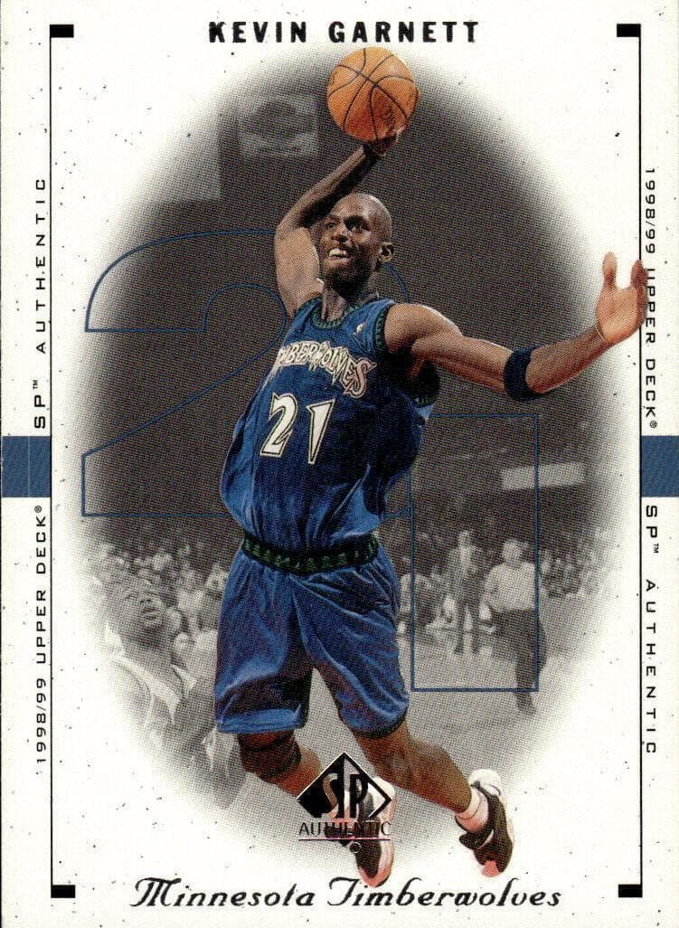 Kevin Garnett 1998 unknown SP Authentic