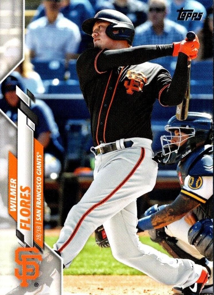 Wilmer Flores 2020 topps Topps Update