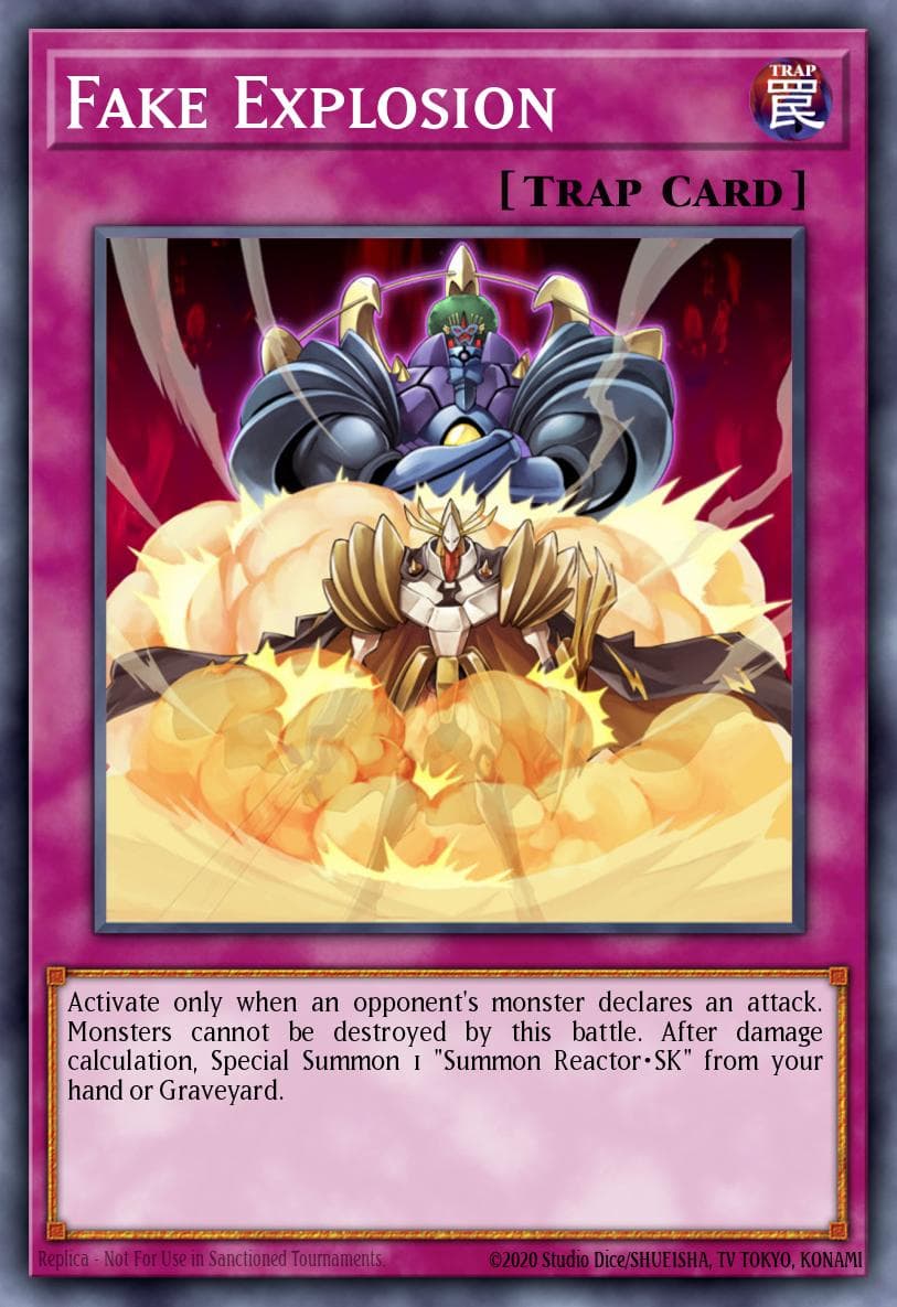 Fake Explosion 2009 Yu-Gi-Oh! Crimson Crisis