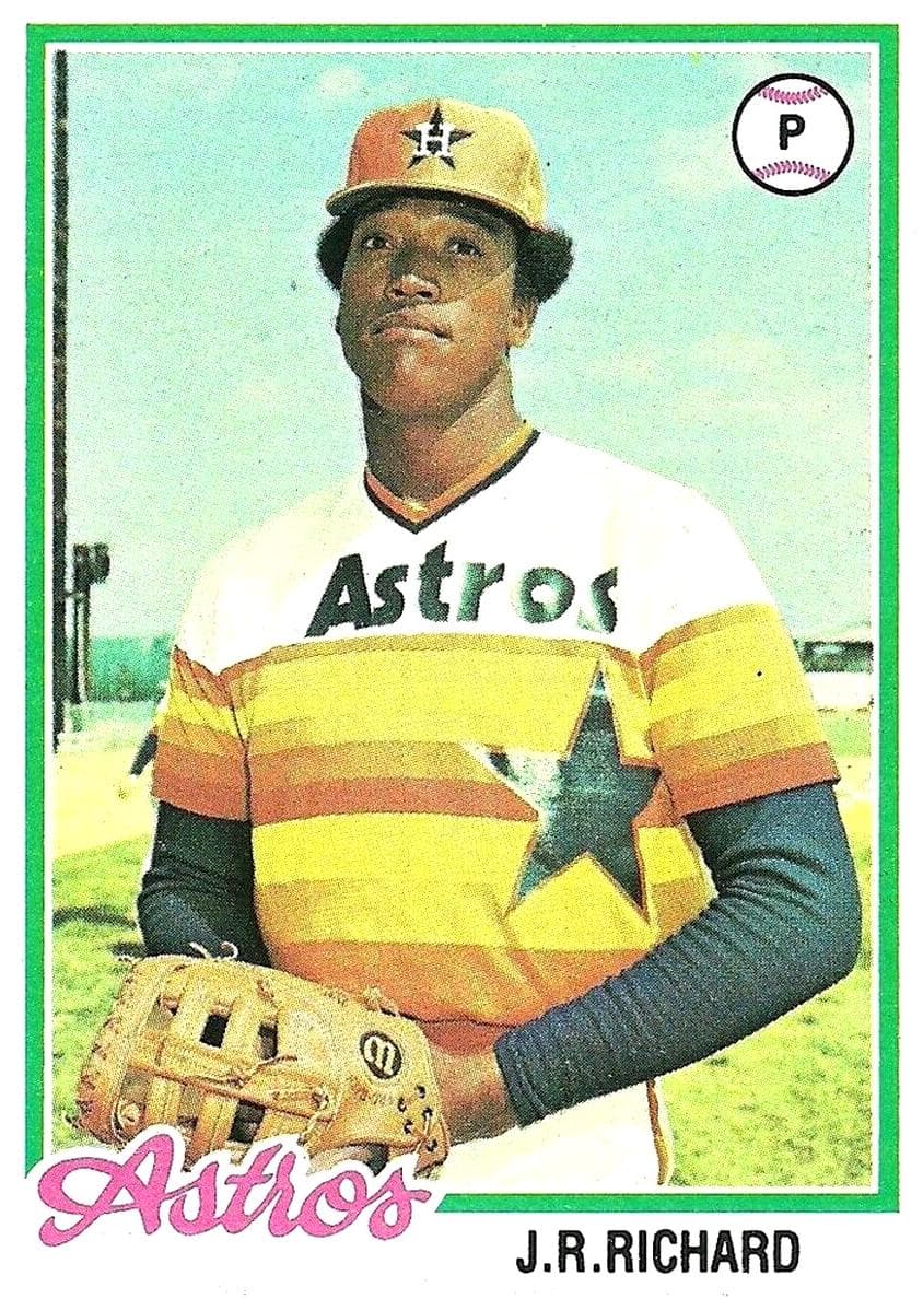 J.R. Richard 1978 topps Topps