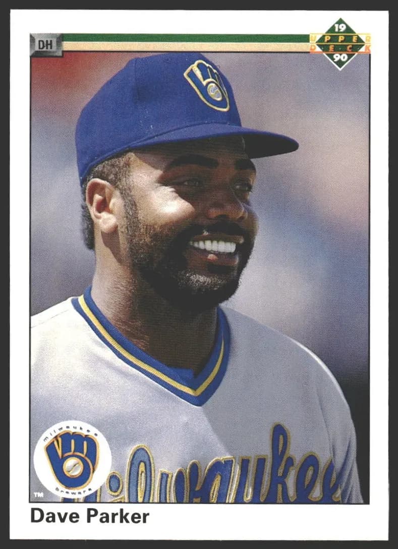 Dave Parker 1990 upper-deck Upper Deck