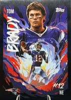Tom Brady 2025 topps Topps Chrome Ultra Violet
