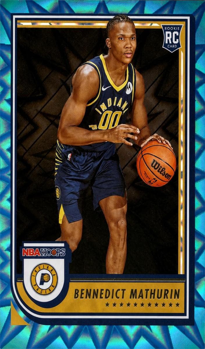 Bennedict Mathurin 2022 panini Hoops Winter
