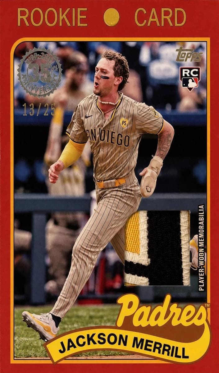 Jackson Merrill 2024 topps Topps Update