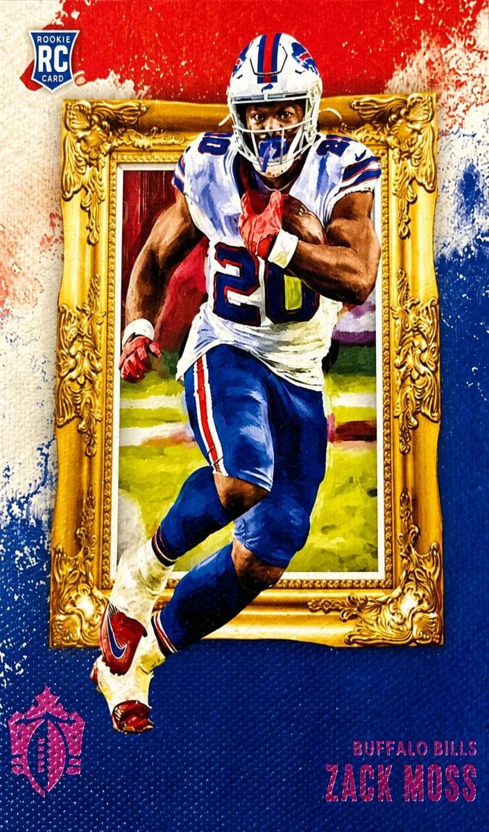 Zack Moss 2020 panini Panini Chronicles
