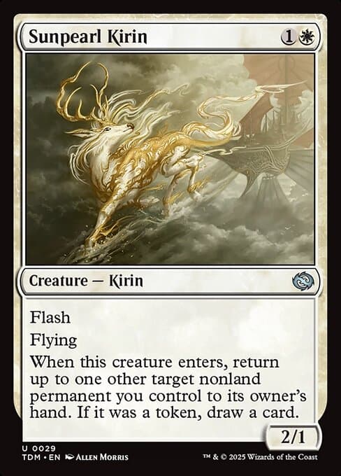 Sunpearl Kirin 2025 Magic: The Gathering Tarkir: Dragonstorm