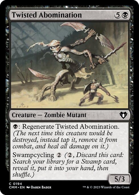 Twisted Abomination 2003 Magic: The Gathering