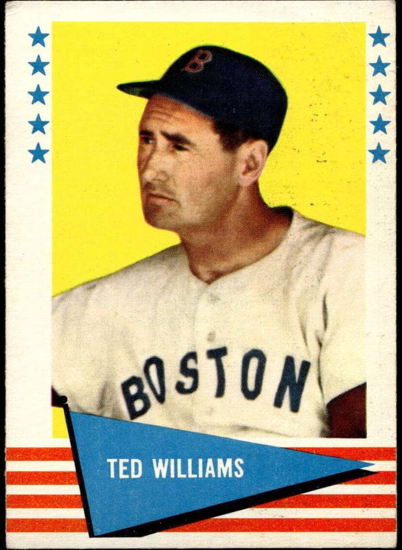 Ted Williams 1961 fleer Fleer Baseball Greats