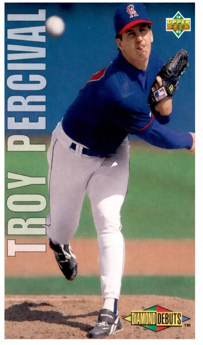 Troy Percival 1993 upper-deck Upper Deck