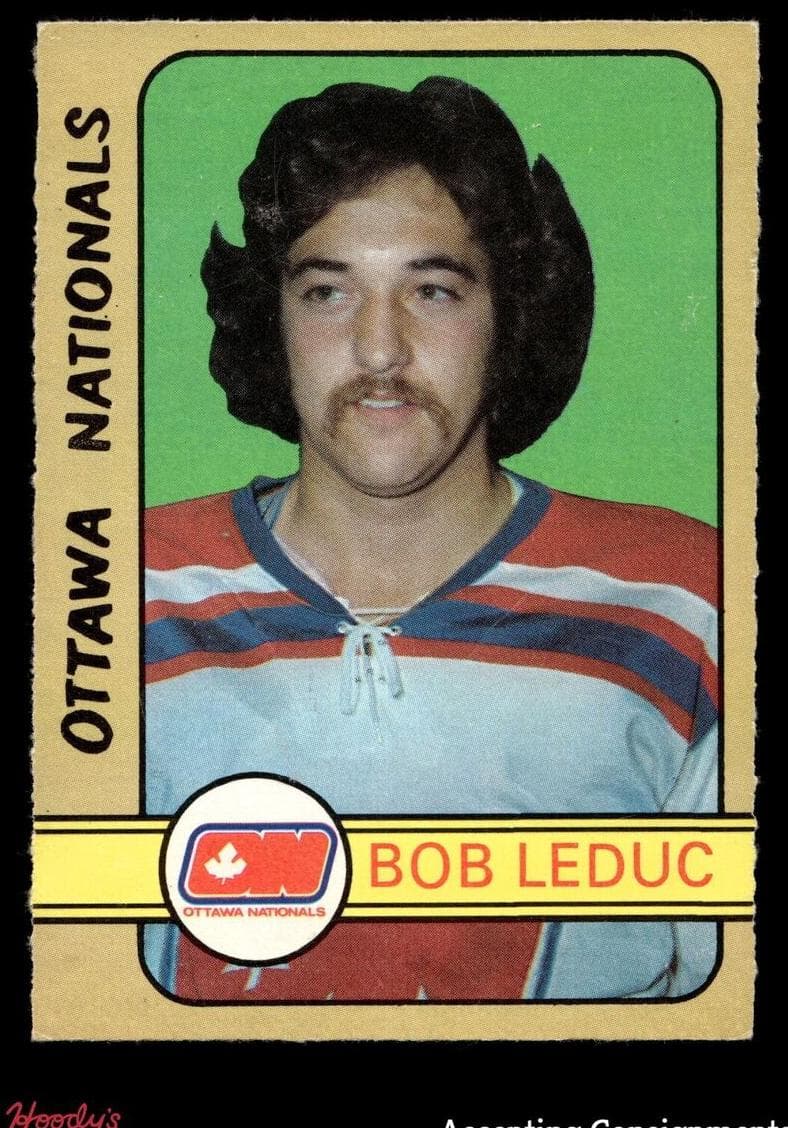 Bob Leduc 1972 topps O-Pee-Chee