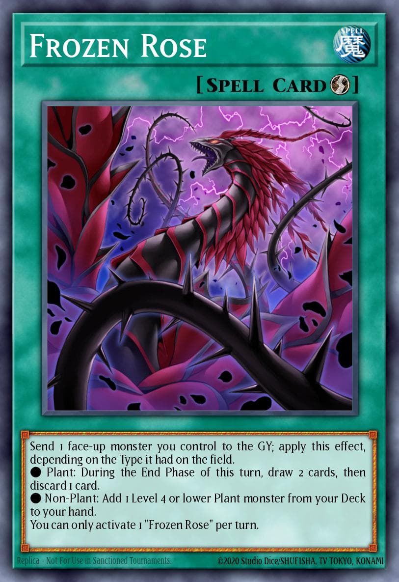 Frozen Rose 2025 Yu-Gi-Oh!