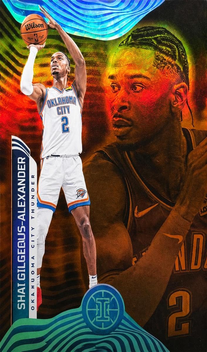 Shai Gilgeous-Alexander 2021 panini Panini Illusions