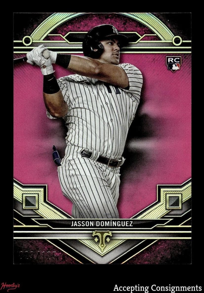 Jasson Domínguez 2024 topps Topps Triple Threads