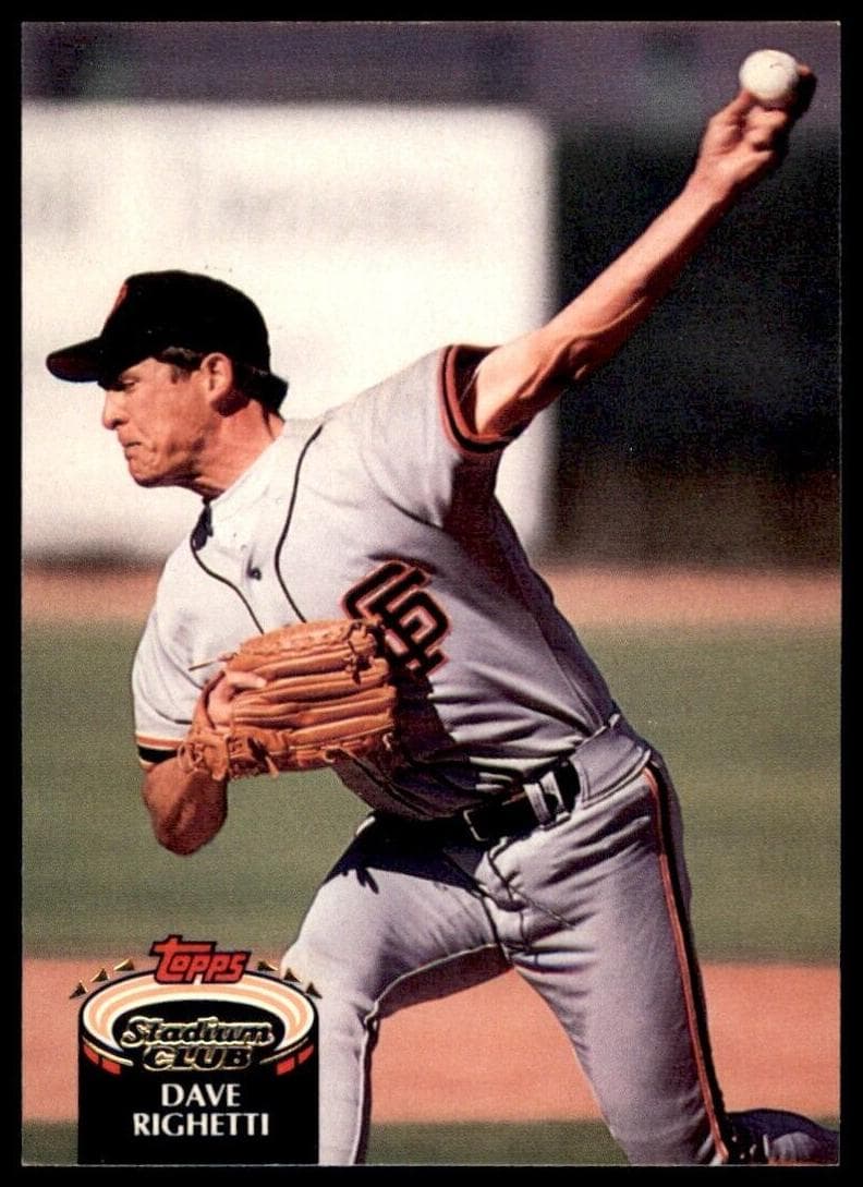 Dave Righetti 1992 unknown Stadium Club
