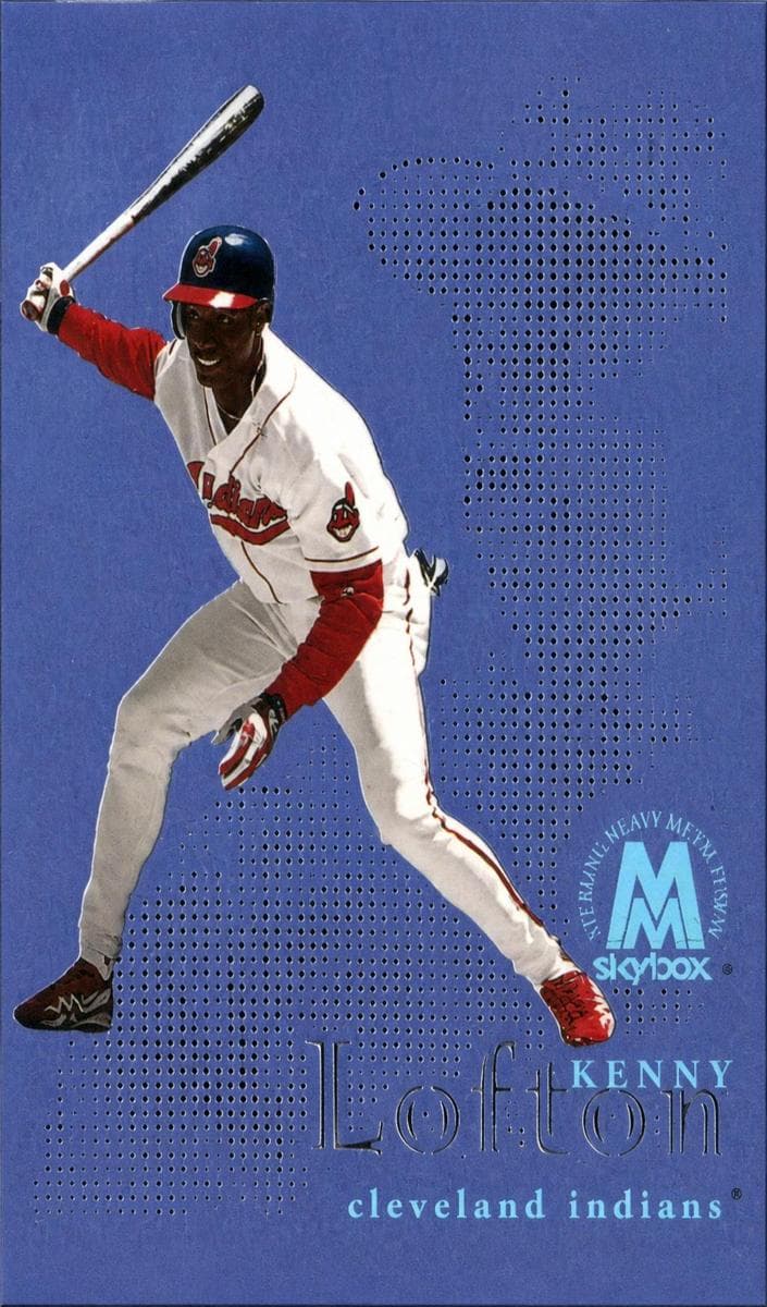Kenny Lofton 1999 fleer SkyBox Molten Metal