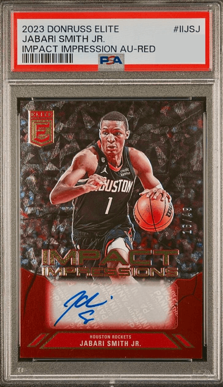 Jabari Smith Jr. 2023 panini Donruss Elite