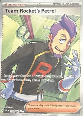 Team Rocket's Petrel 2025 Scarlet