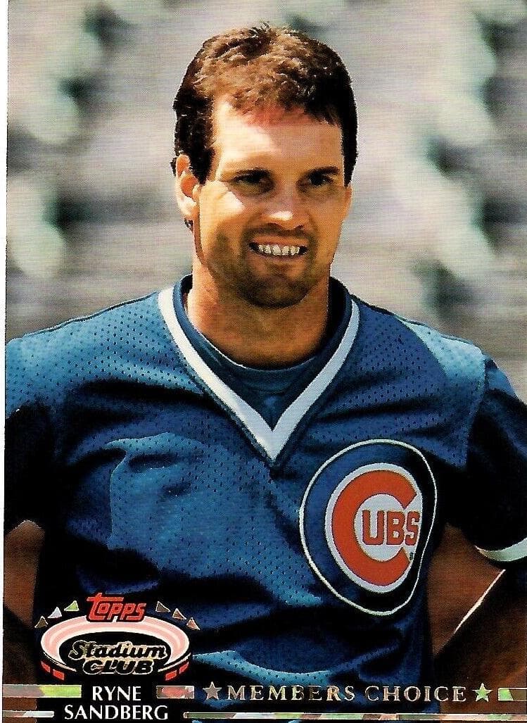 Ryne Sandberg MC 1992 unknown Stadium Club