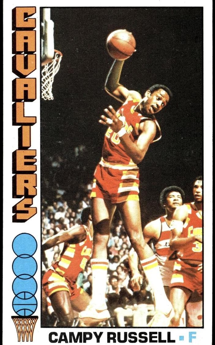 Campy Russell 1976 topps Topps