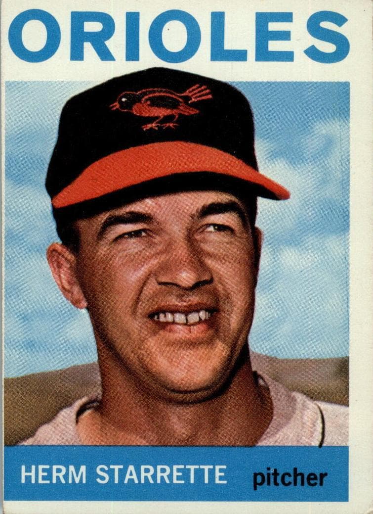 Herm Starrette 1964 topps Topps